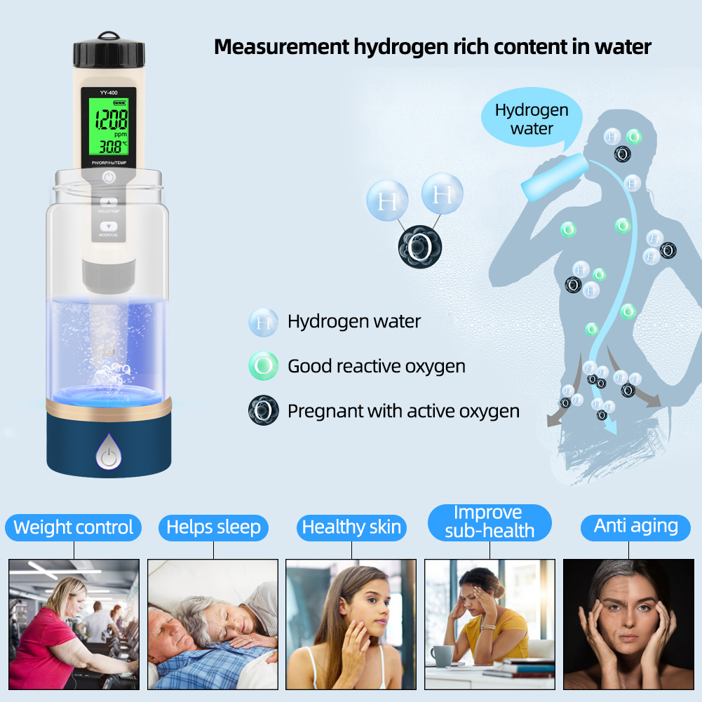 Ph Up Down Solution - Medidor Digital 4 em 1 Yieryi