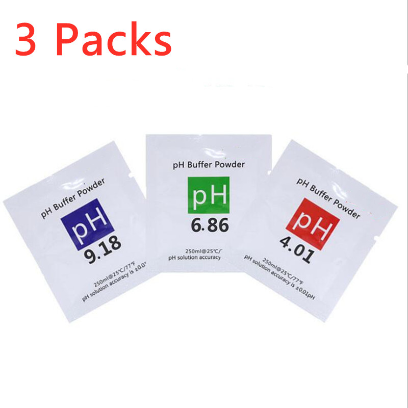 Ph Up Down Solution - 3 pçs/lote Medida Solução de Calibração