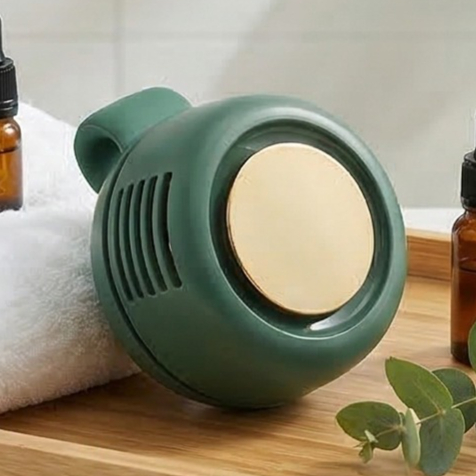 Oscillating Fan Clip - Ventilador Portátil de Pescoço e Cintura,