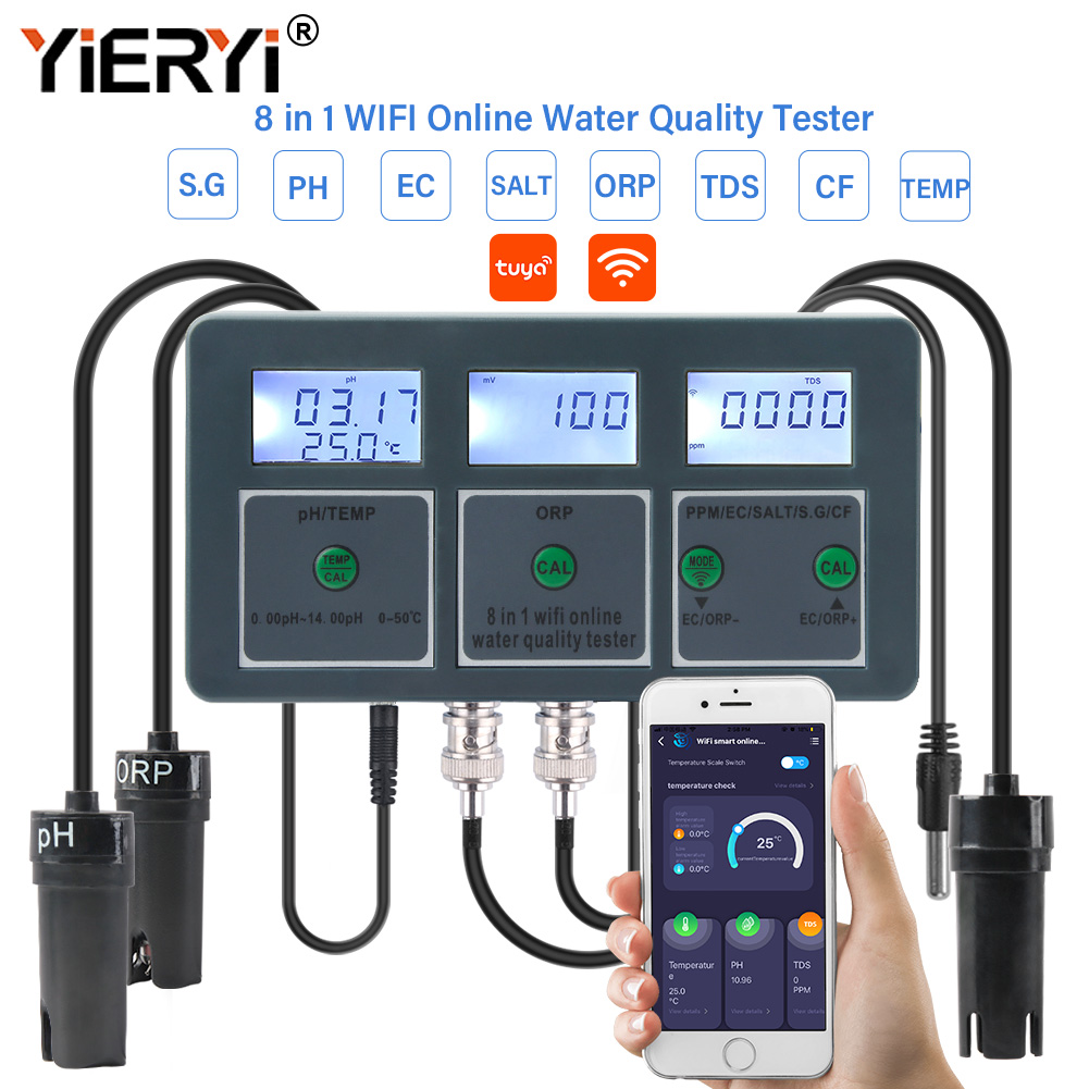 Ph Up Down Solution - Monitor de Qualidade da Água para