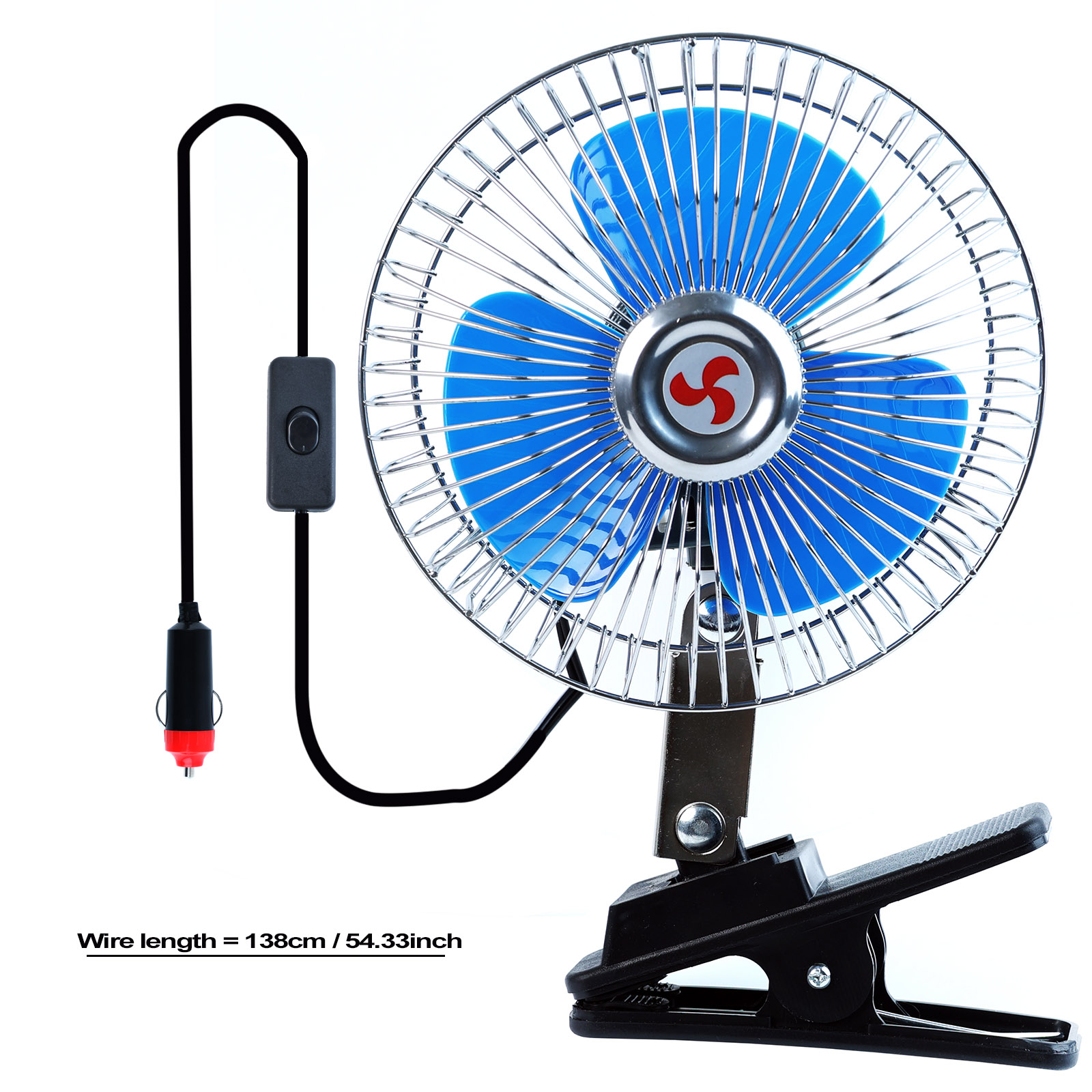 Carro Cooling Oscillating Fan, - Oscillating Fan Clip avaliação e preço