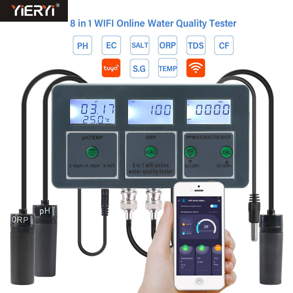 Medidor de ph inteligente wi-f - Ph Up Down Solution avaliação e preço