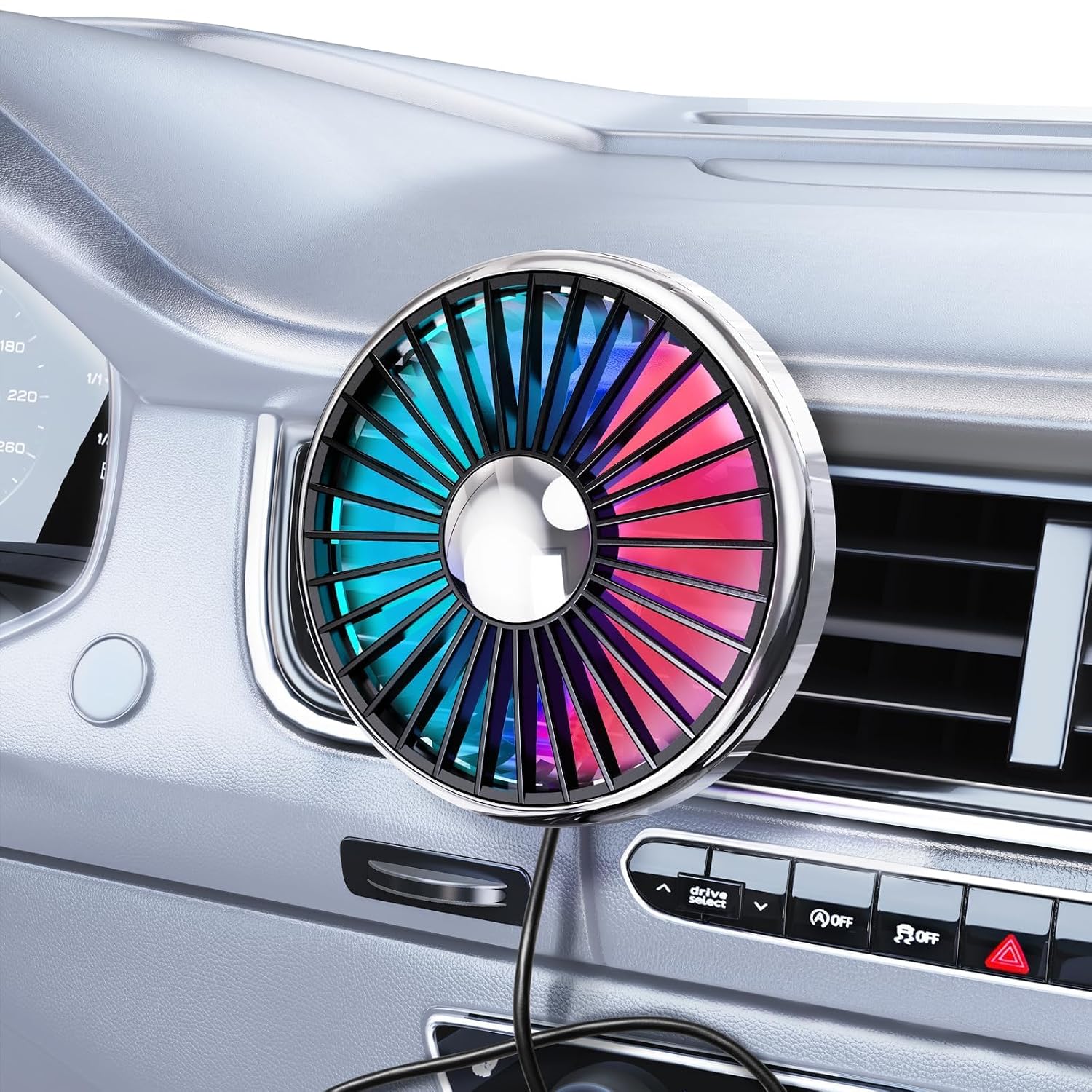 Ventilador USB para Carro 2026 - Oscillating Fan Clip avaliação e preço
