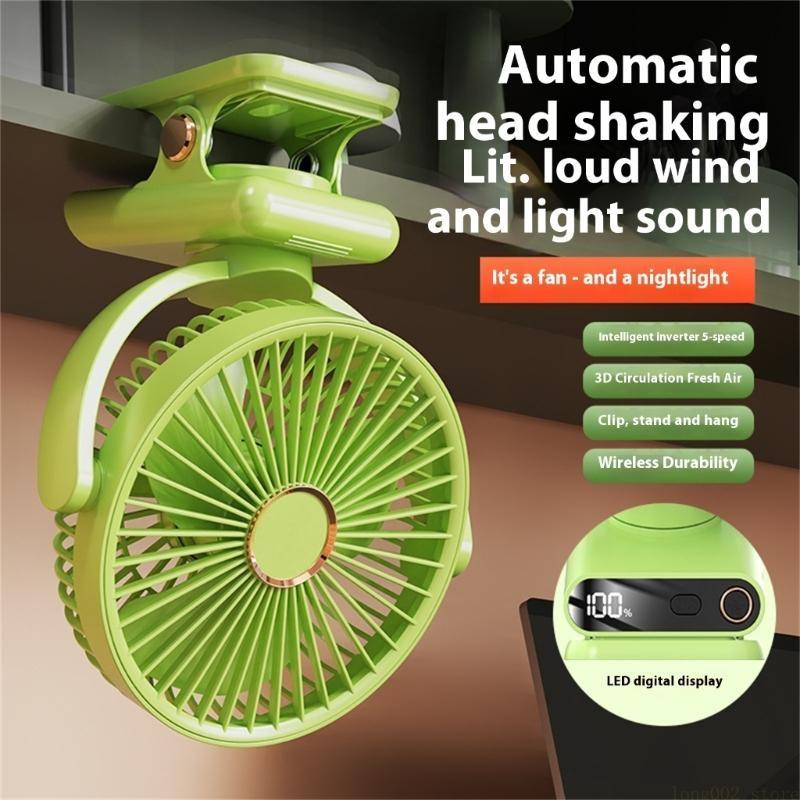 Clipe ajustável mini ventilado - Oscillating Fan Clip avaliação e preço