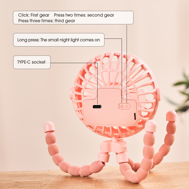 Ventilador Portátil para Carri - Oscillating Fan Clip avaliação e preço