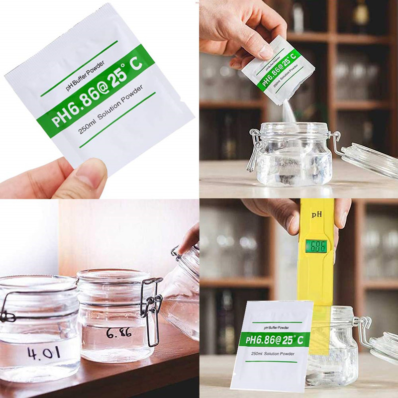 15 pcs/lot 4.01 6.86 9.18 pont - Ph Up Down Solution avaliação e preço