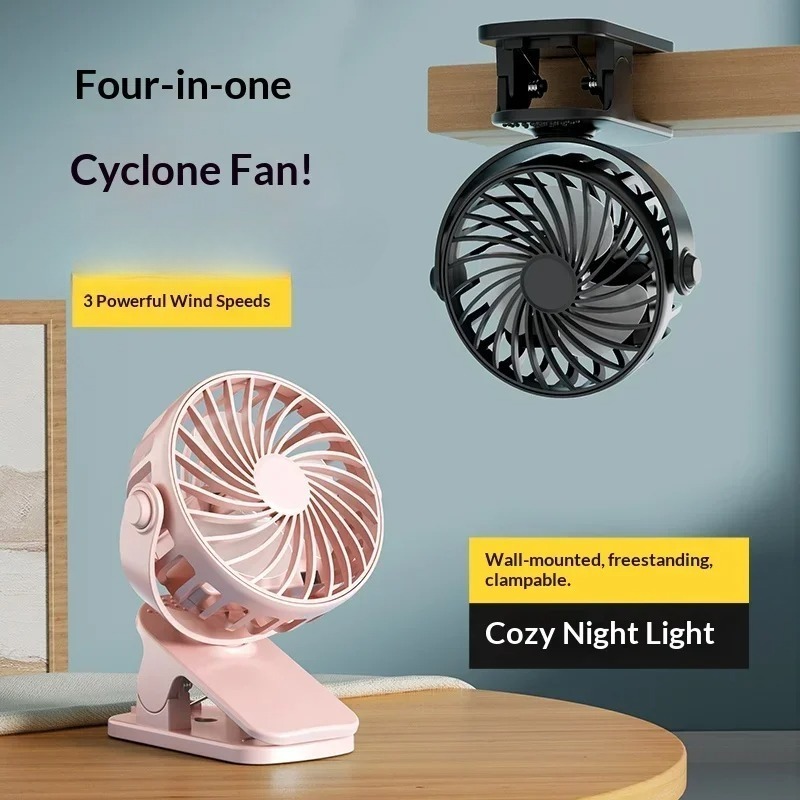 Ventilador Portátil com Clip U - Oscillating Fan Clip avaliação e preço