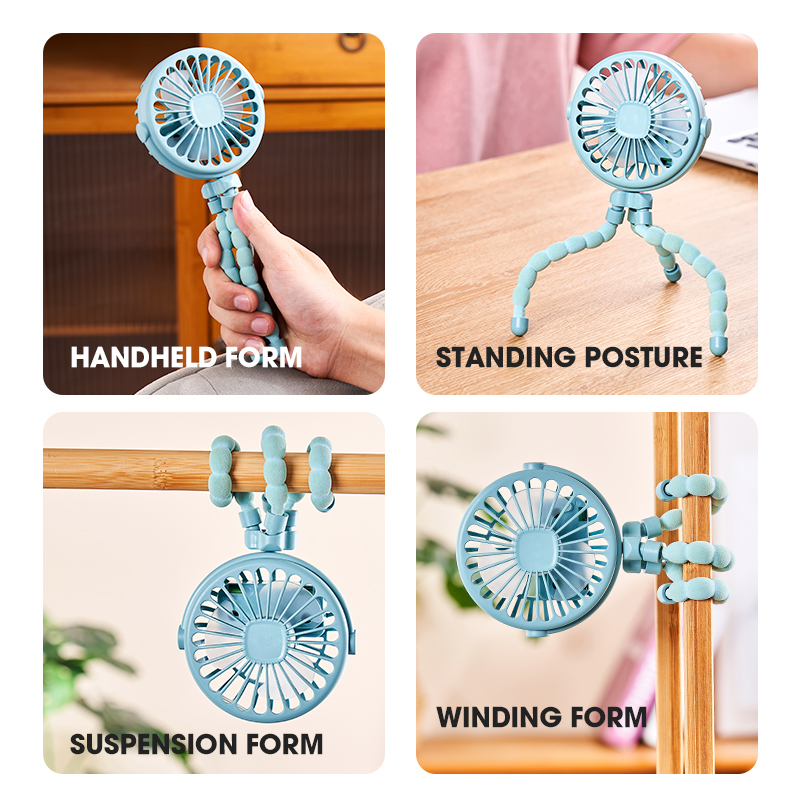 Ventilador Portátil para Carri - Oscillating Fan Clip avaliação e preço