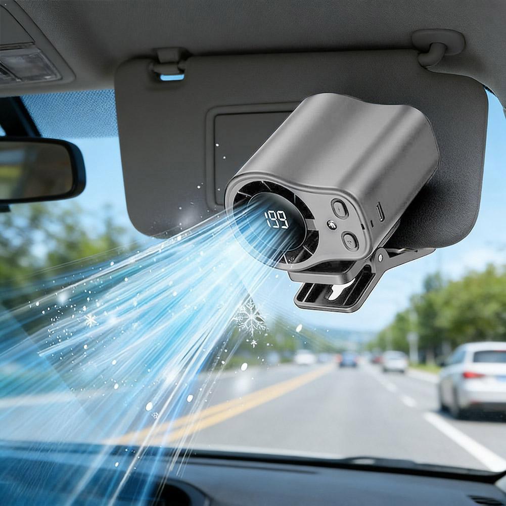 Ventilador de Carro com Resfri - Oscillating Fan Clip avaliação e preço