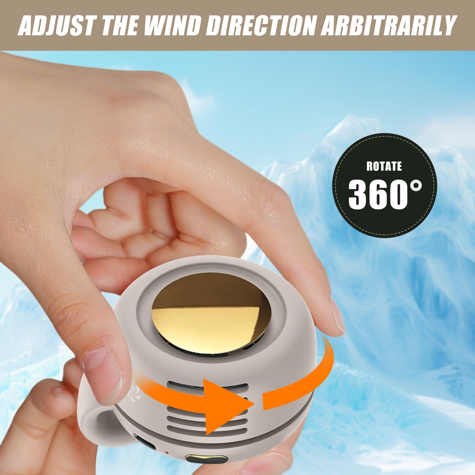 Ventilador Portátil de Cintura - Oscillating Fan Clip avaliação e preço