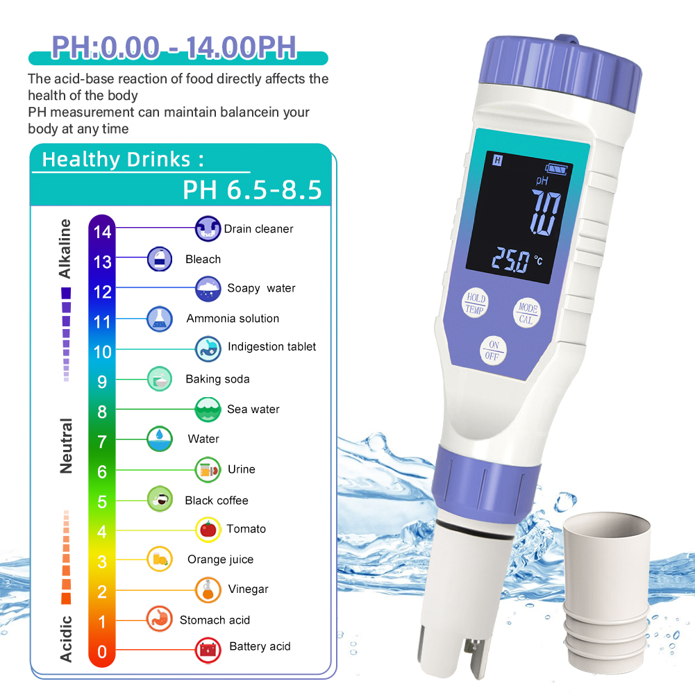 Yago testador de água de hidro - Ph Up Down Solution avaliação e preço