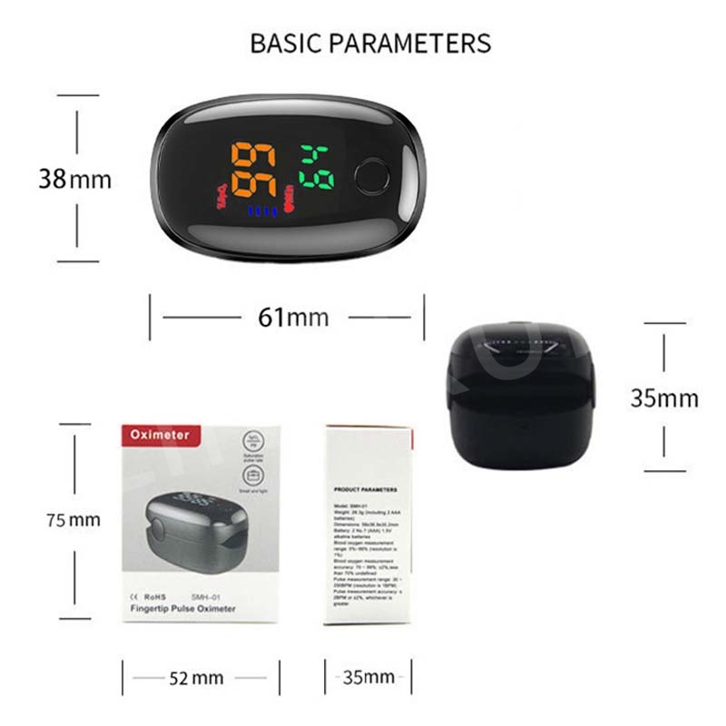 Oxímetro digital de pulso para - Do Oxygen Meter avaliação e preço