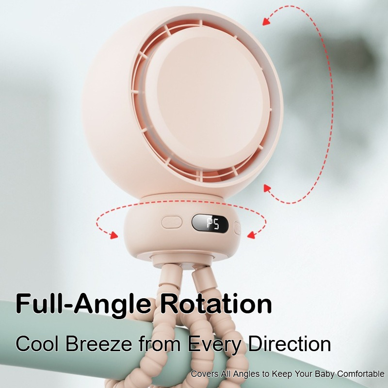 Ventilador para carrinho de po - Oscillating Fan Clip avaliação e preço